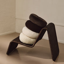Load image into Gallery viewer, Le Rond - Moyen - Wool Bouclé - Chocolate
